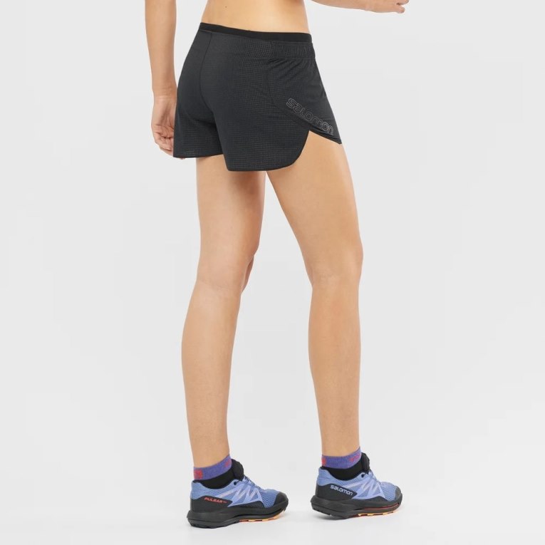 Salomon Sense Aero 3'' Women's Running Shorts Black | CA 64B19
